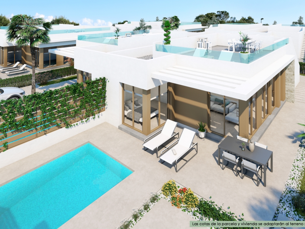 villa with optional pool